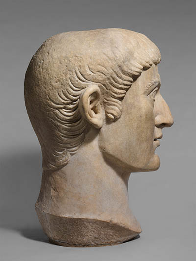 Head of Constantine the Great