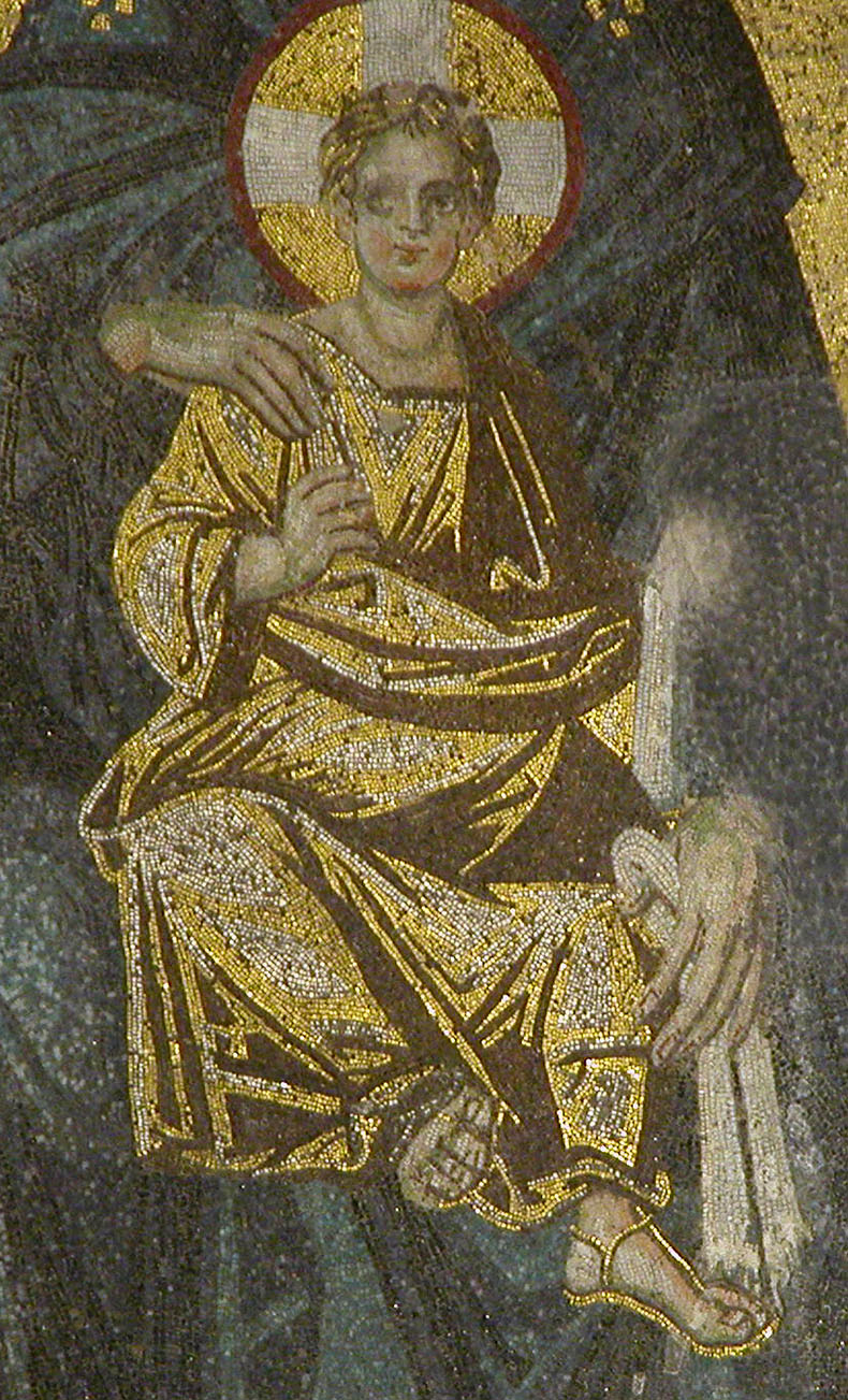 Virgin and Child from the Apse of Hagia Sophia