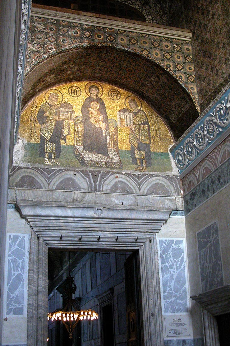 The Vestibule Mosaic in Hagia Sophia