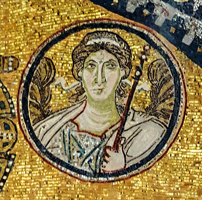 Archangel Michael in the Hagia Sophia