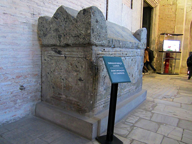 Tomb of the Augusta Eirene in Hagia Sophia