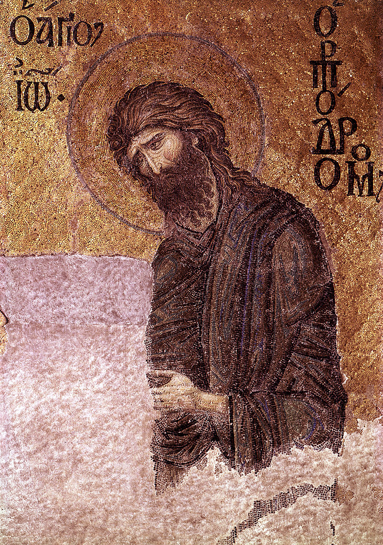 John the Baptist - Deesis Mosaic - Hagia Sophia