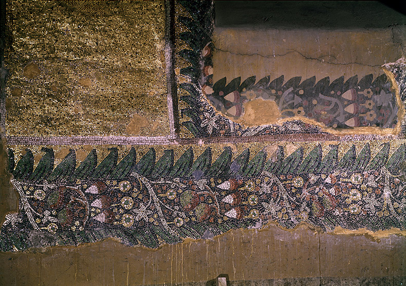 Ornamental borders Hagia Sophia