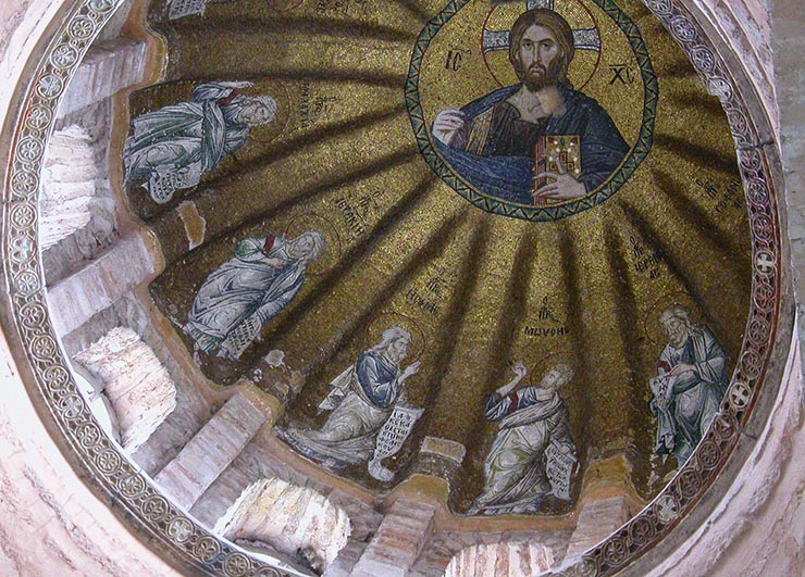 Dome mosaics Pammakaristos Church