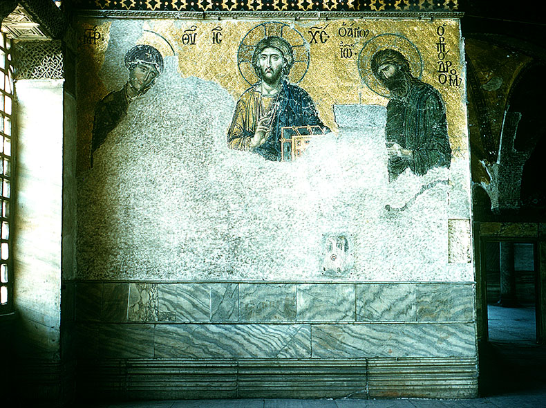 Christ the Savior Deesis Hagia Sophia