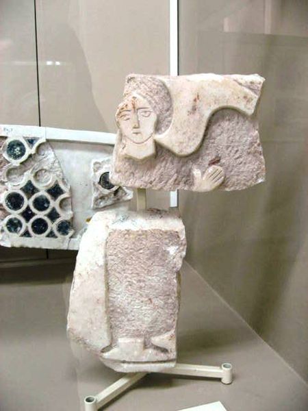 A Marble Angel from the area of Boukoleon