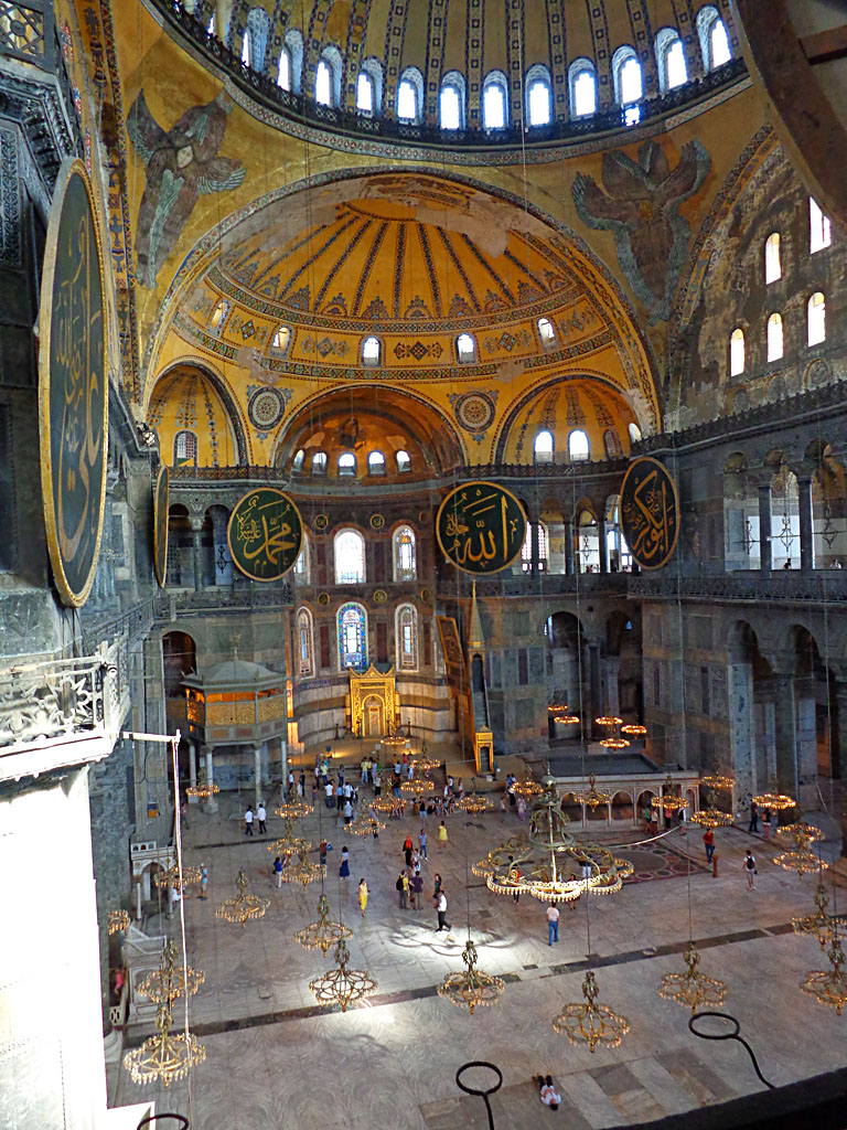 Nave of Hagia Sophia