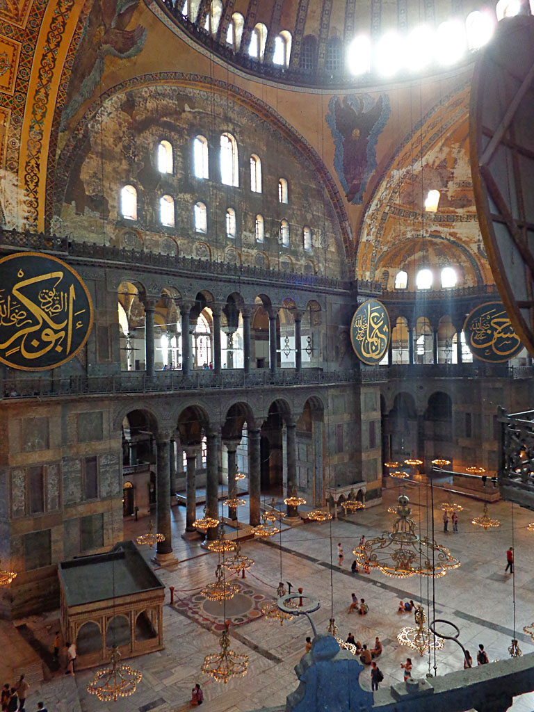 Nave of Hagia Sophia