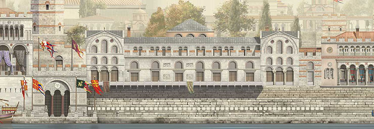 Palace of the Boukoleon in Constantinople