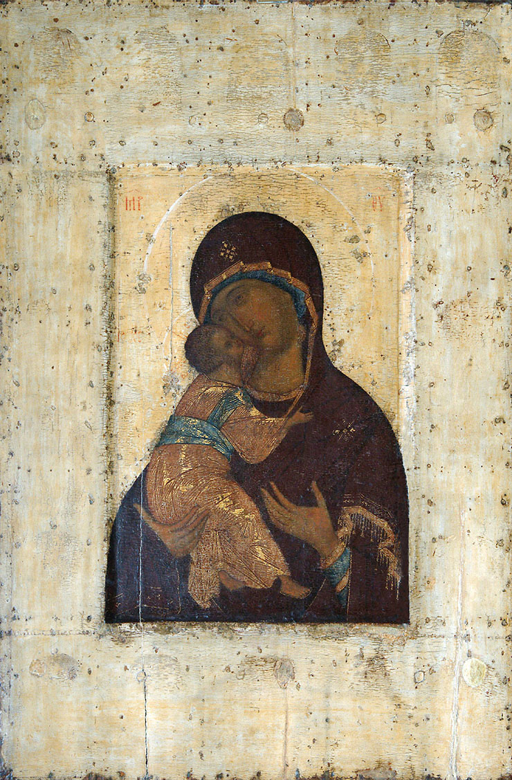 Andrei Rublev Virgin of Vladimir copy icon