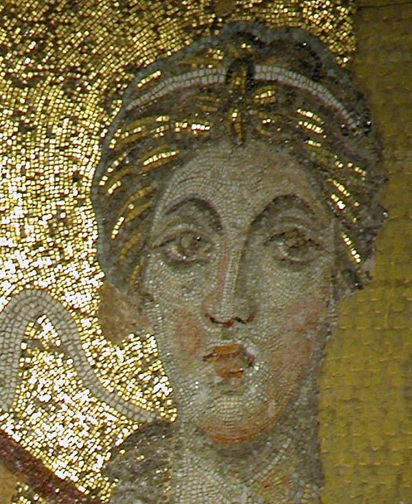 The Face of the Angel in Hagia Sophia
