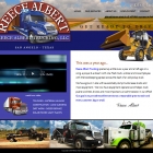 Pallasart Builds New Reece Albert Trucking Website