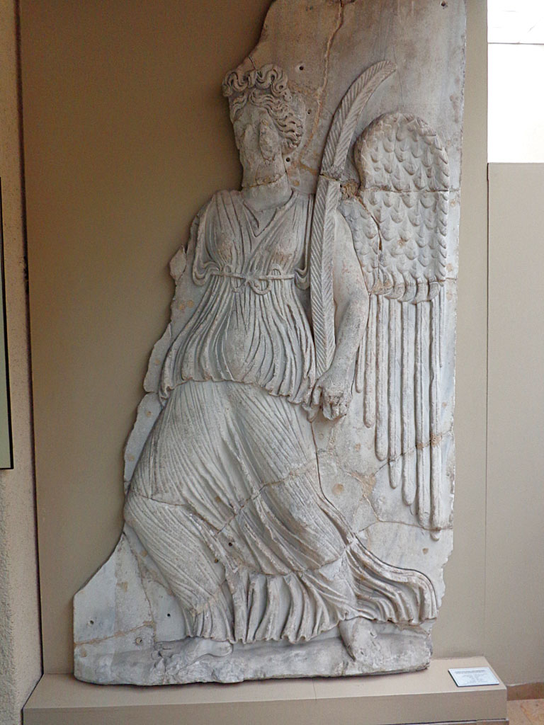 Marble victory from Blachernae palace gate