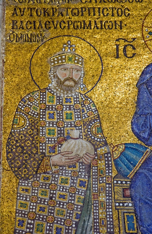 Constantine Monomachos from Hagia Sophia