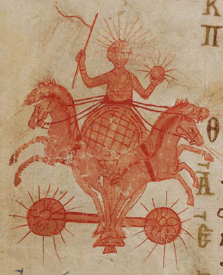 Helios from the Theodore Psalter