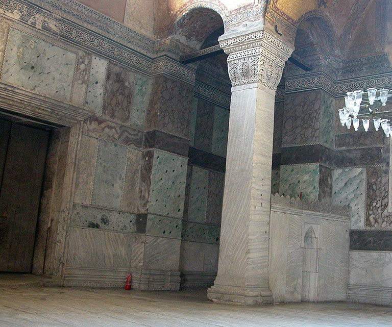 Column next to Imperial Metatorium