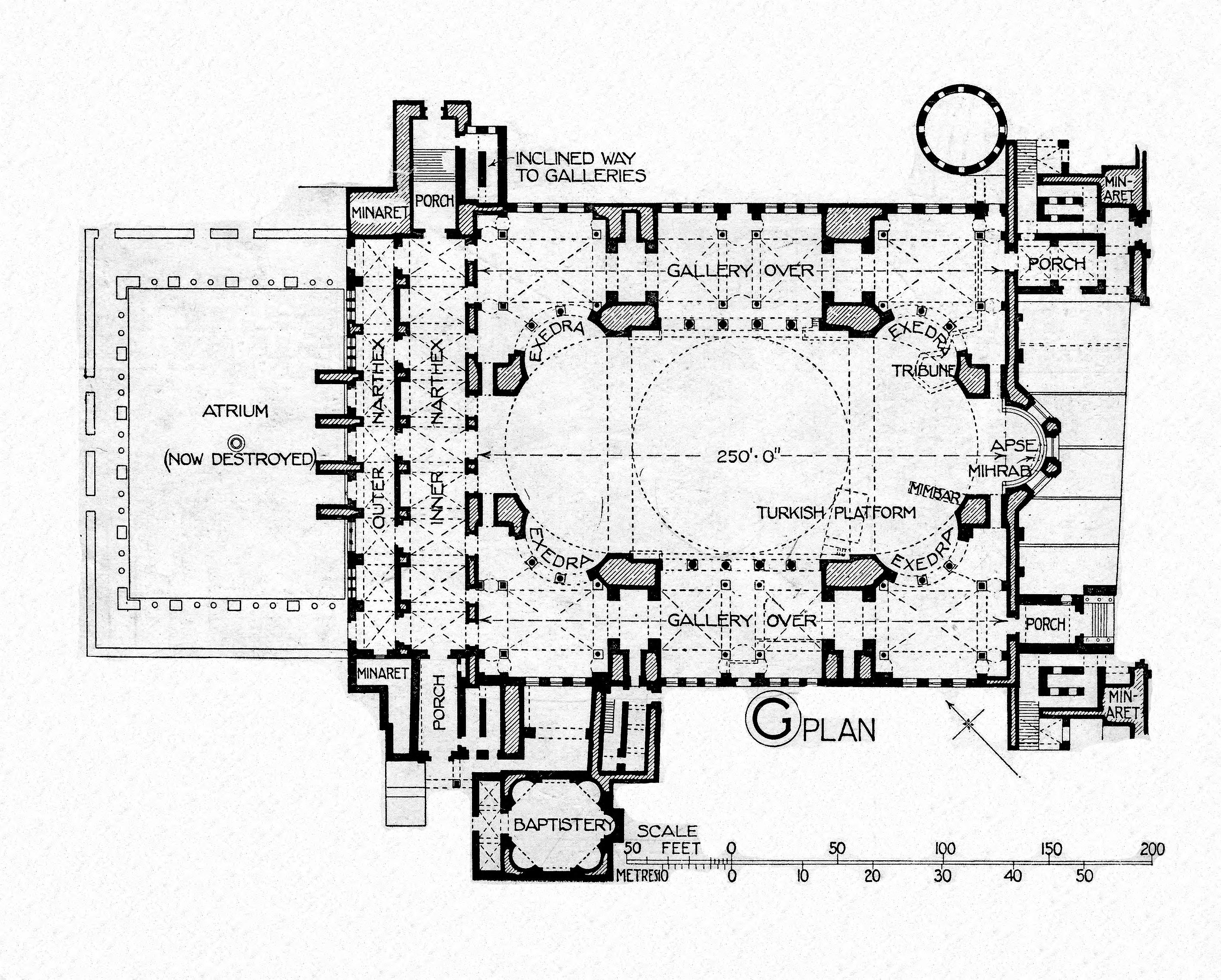 Plans Of Hagia Sophia