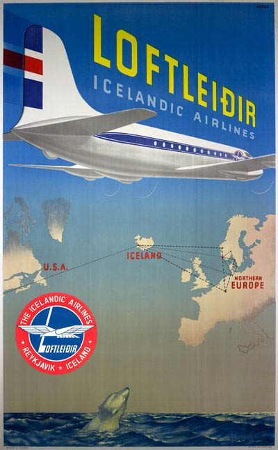 Icelandair Ad - Pallasart Web Design