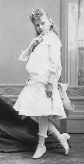 Idalene Cotton as a Child