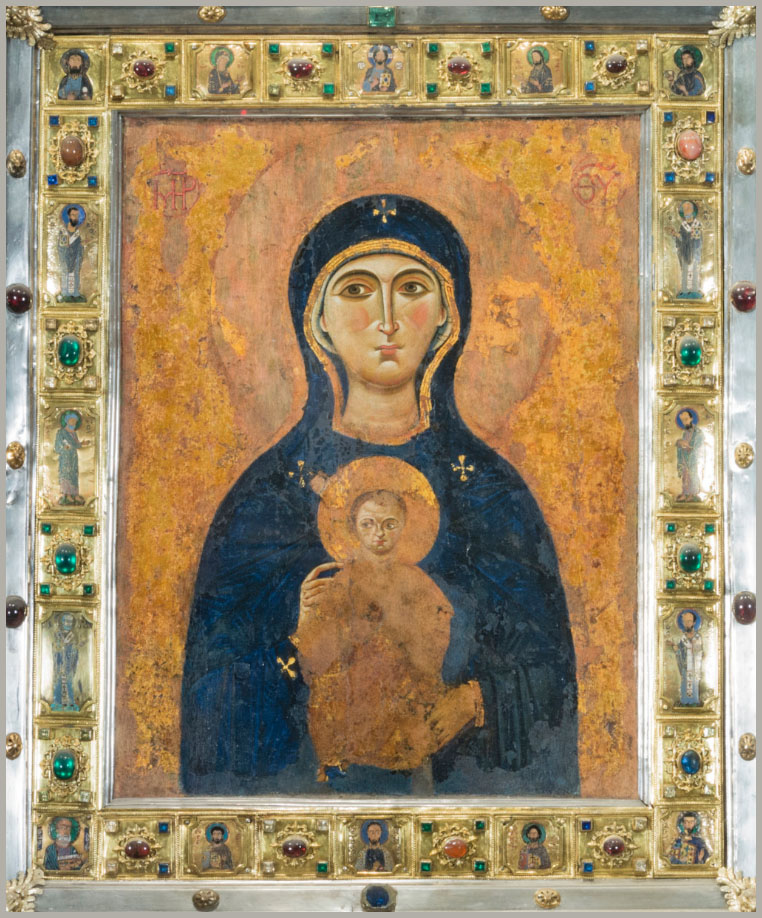 Byzantine Nicopeia icon of San Marco