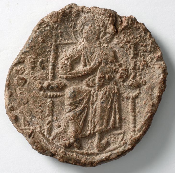 lead seal of Bertha-Irene wife of Manuel I