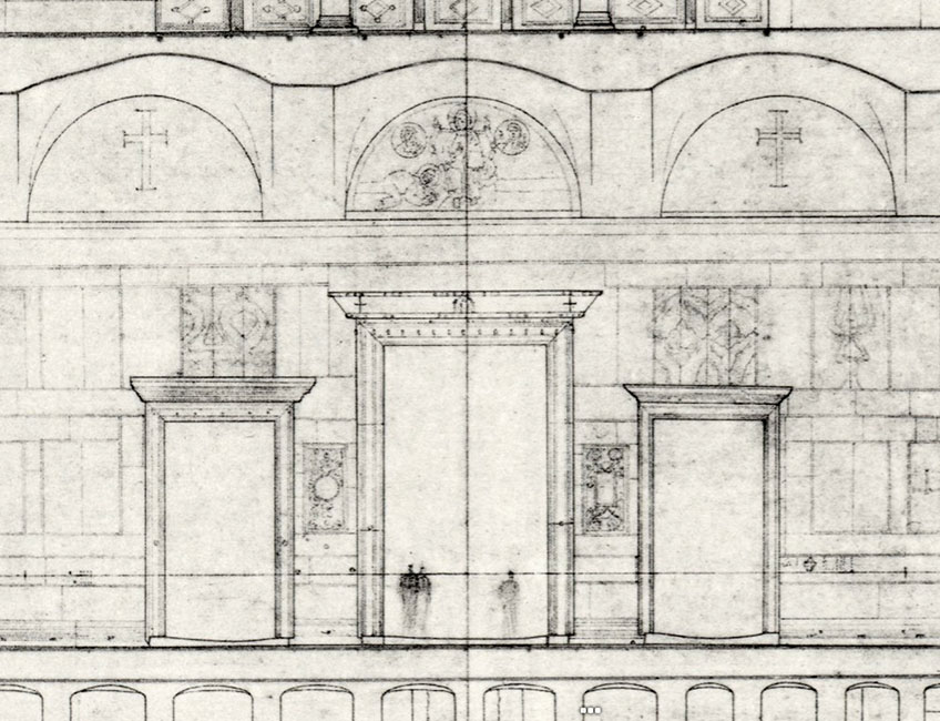 Plan Inner Narthex Hgia Sophia