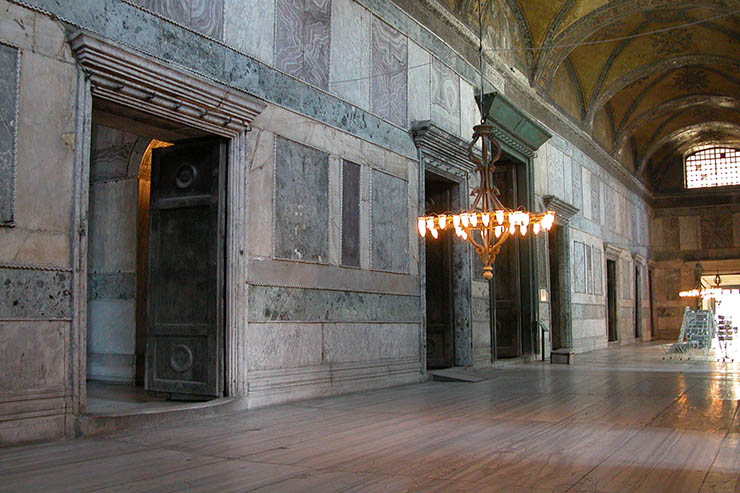 Main doors - Inner Narthex Hagia Sophia