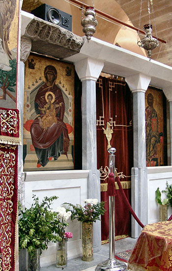 Iconostasis of Nea Moni on Chios