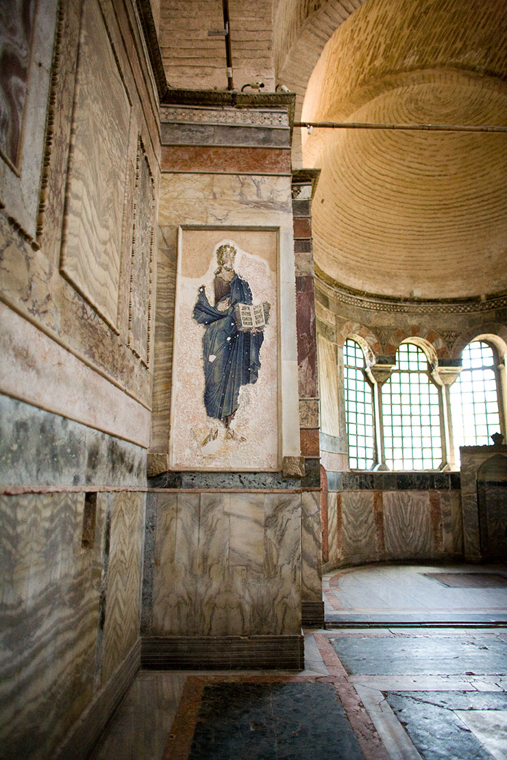 Byzantine art mosaic of Christ Pantokrator