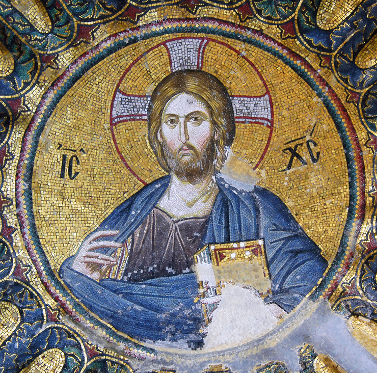 Christ Pantokrator from dome Chora Church