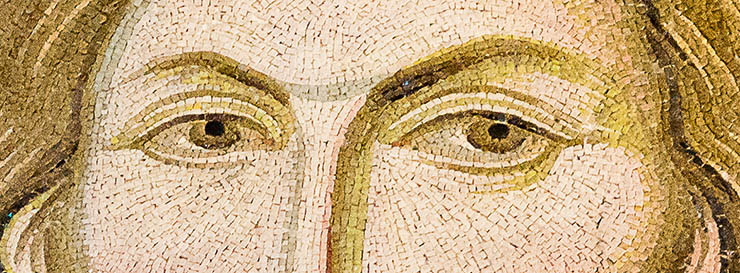 Eyes of Christ - Byzantine Icon - Chora