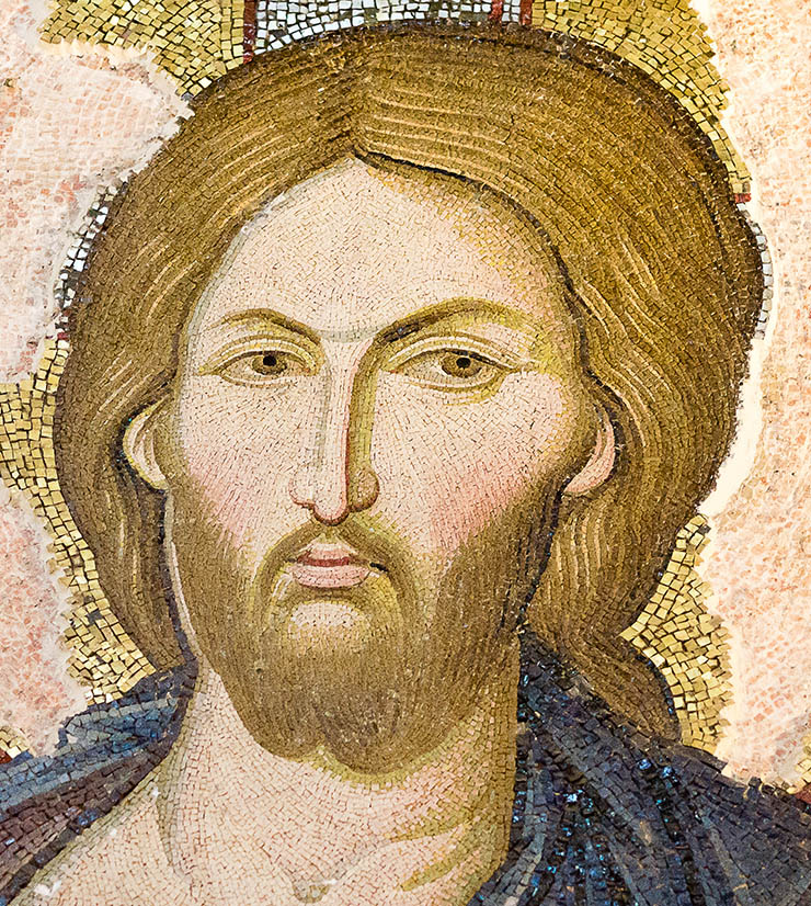 Face of Christ - Icon of the Deesis Chora Church