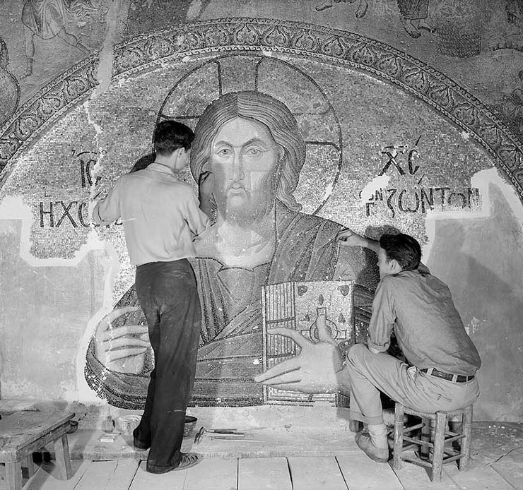 Restoration Chora Church Byzantine Institute