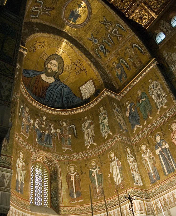 Apse mosaics of Monreale - Byzantine art