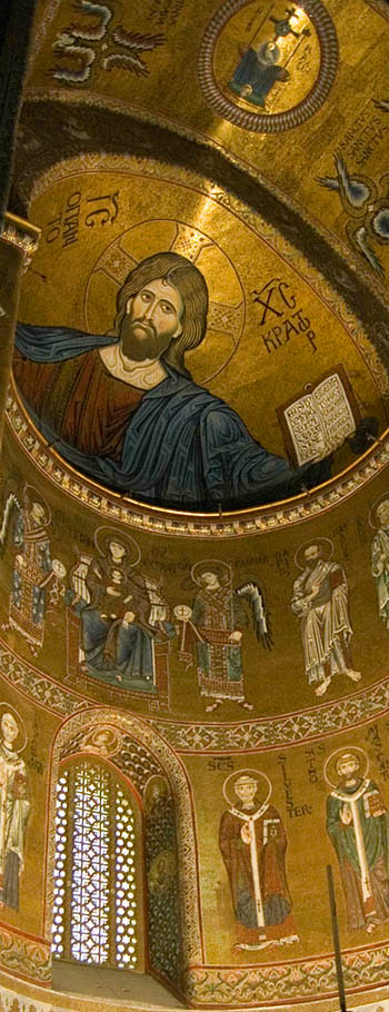 Christ Pantokrator in Apse of Monreale