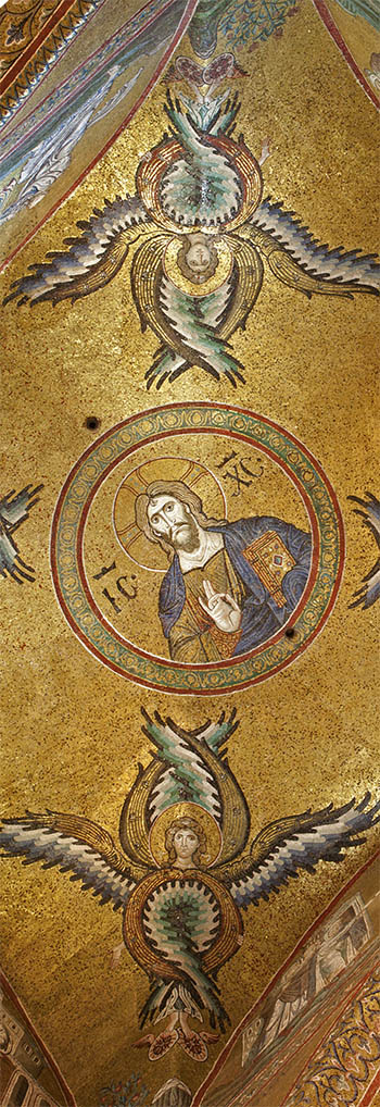 Christ Pantokrator with seraphim