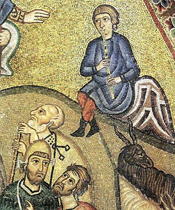 Byzantine Mosaic in Hosias Loukas