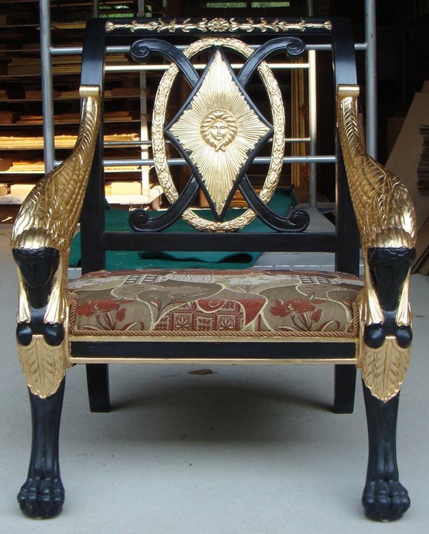 Sphinx chair - original by Voronikhin at Pavlovsk