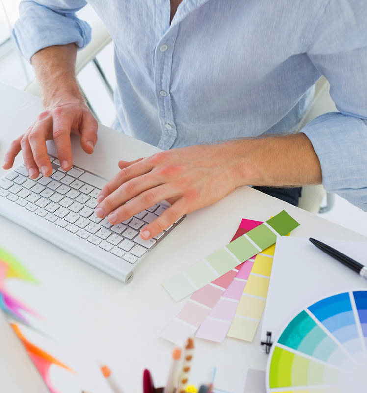 web design starts with color