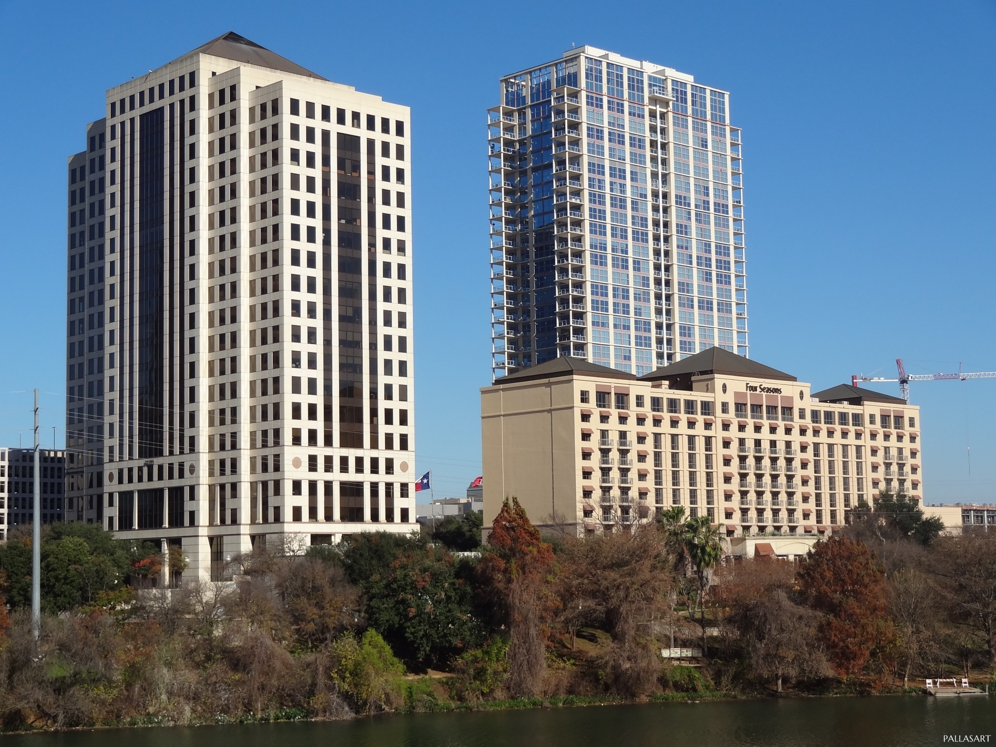The Four Seasons complex on North Shore of Austin's Lady Bird Lake