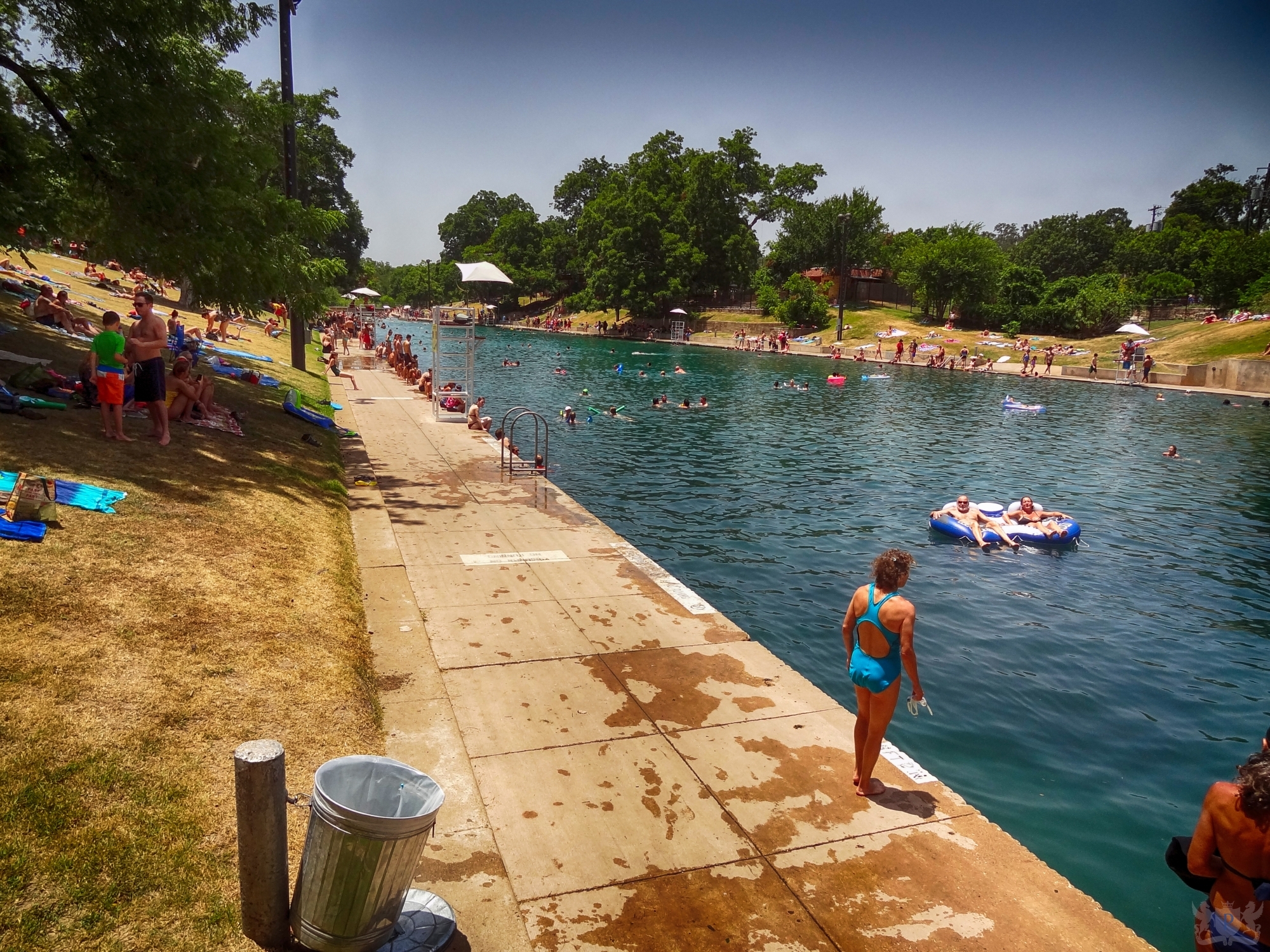 Barton Springs Pool July