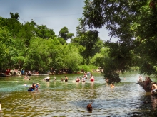 From Barton Springs Facing North