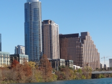 Downtown Austin Skyline in Fall