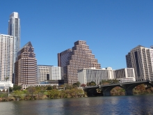 Congress Avenue Bridge and Austin Skyline