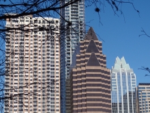 The Ashton, Austonian, 100 Congress Avenue, and Frost Bank Tower
