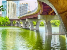 Under Lamar Pedestrian Bridge - Austin, TX