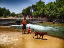 Barking Springs Outside Barton Springs