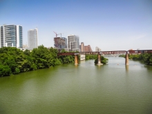 Railroad Tracks over Lady Bird Lake