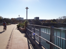 Lamar Pedestrian Bridge in Austin, TX