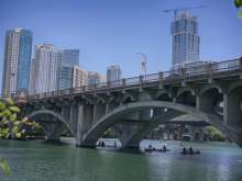 Lamar Street Bridge over Lady Bird Lake